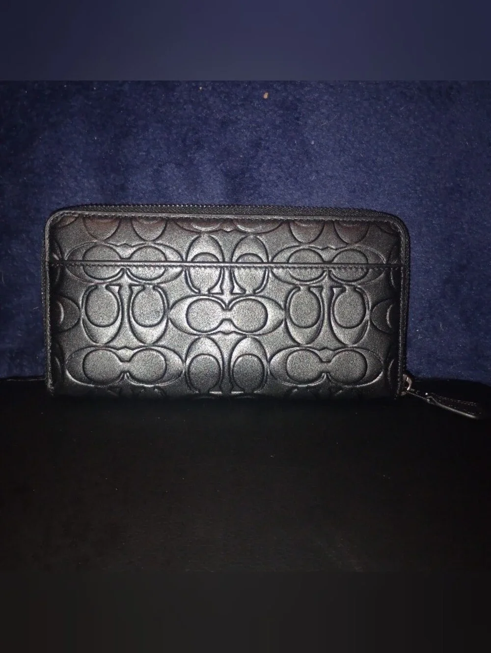 NWOT Coach Accordian Wallet in Signature Leather